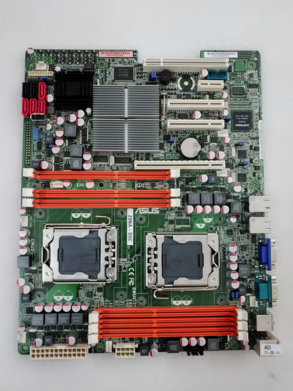 新品に近い ASUS Z8NA-D6 マザーボードIntel 5500 Socket 1366 ATX Intel 5500