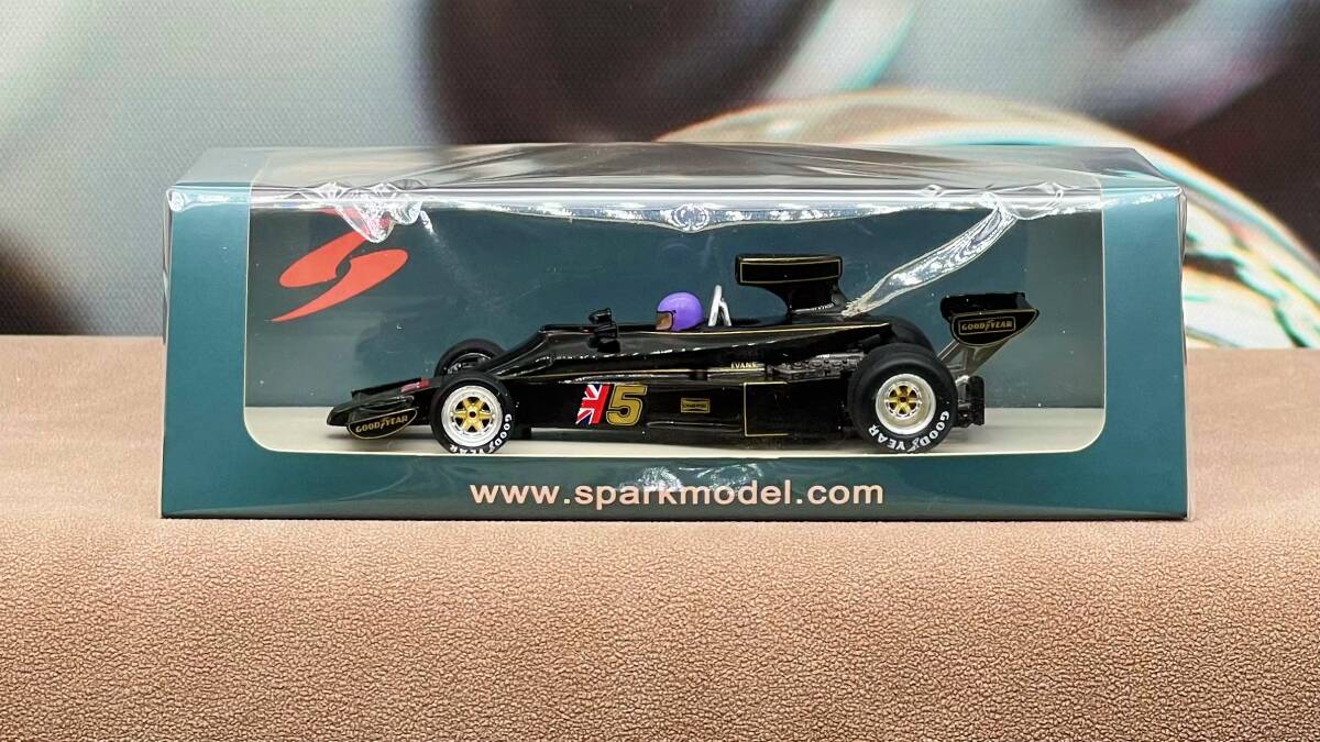 スパーク SPARK 1/43 ロータス Lotus 77 n°5 South African 南アフリカ GP 1976 S2134 未開封 箱色褪の画像1