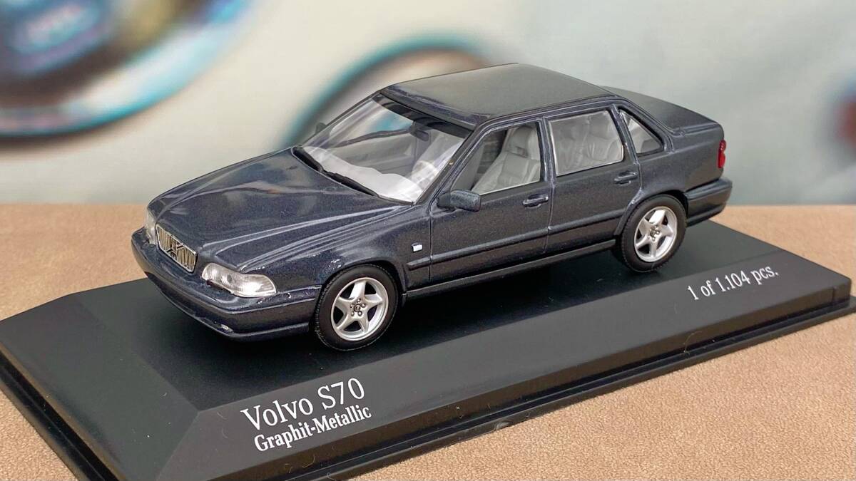 ミニチャンプス MINICHAMPS 1/43 PMA ボルボ VOLVO S 70 1998 シルバーsilver 430171802の画像1