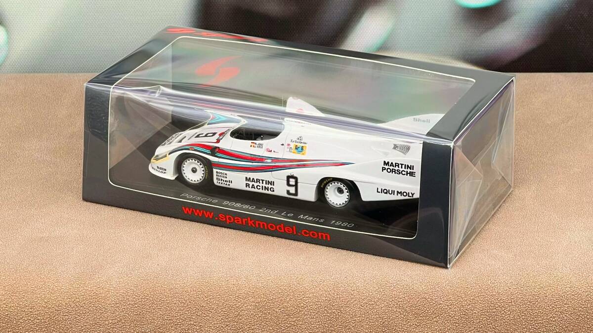 スパーク SPARK 1/43 ポルシェ Porsche 908/80 No.9 ルマン 24h Le Mans 2nd 1980 J.Ickx - R.Joest S5499