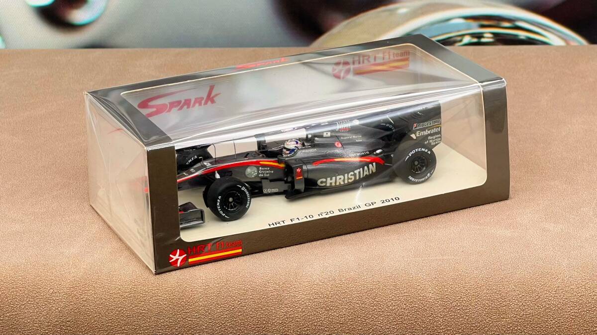 スパーク SPARK 1/43 HRT F1-10 No.20 ブラジル Brazil GP 2010 Cクリエン Christian Klein S3012_画像2