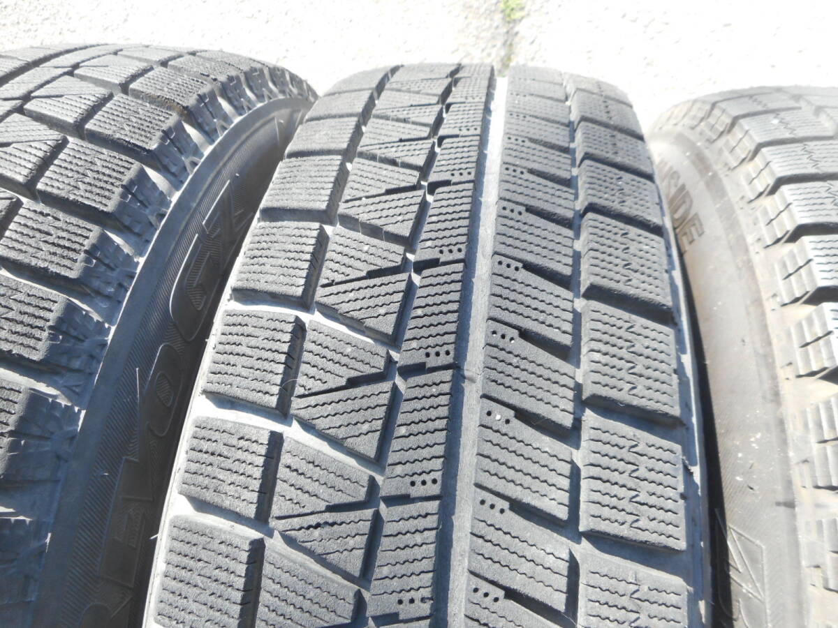 トヨタ アリオン プレミオ NZT260 純正 スチールホイール 鉄チン 6J 14インチ +39 PCD100-5穴 185/70R14 BS REVOGZ 14年 9分山スタッドレス_画像7