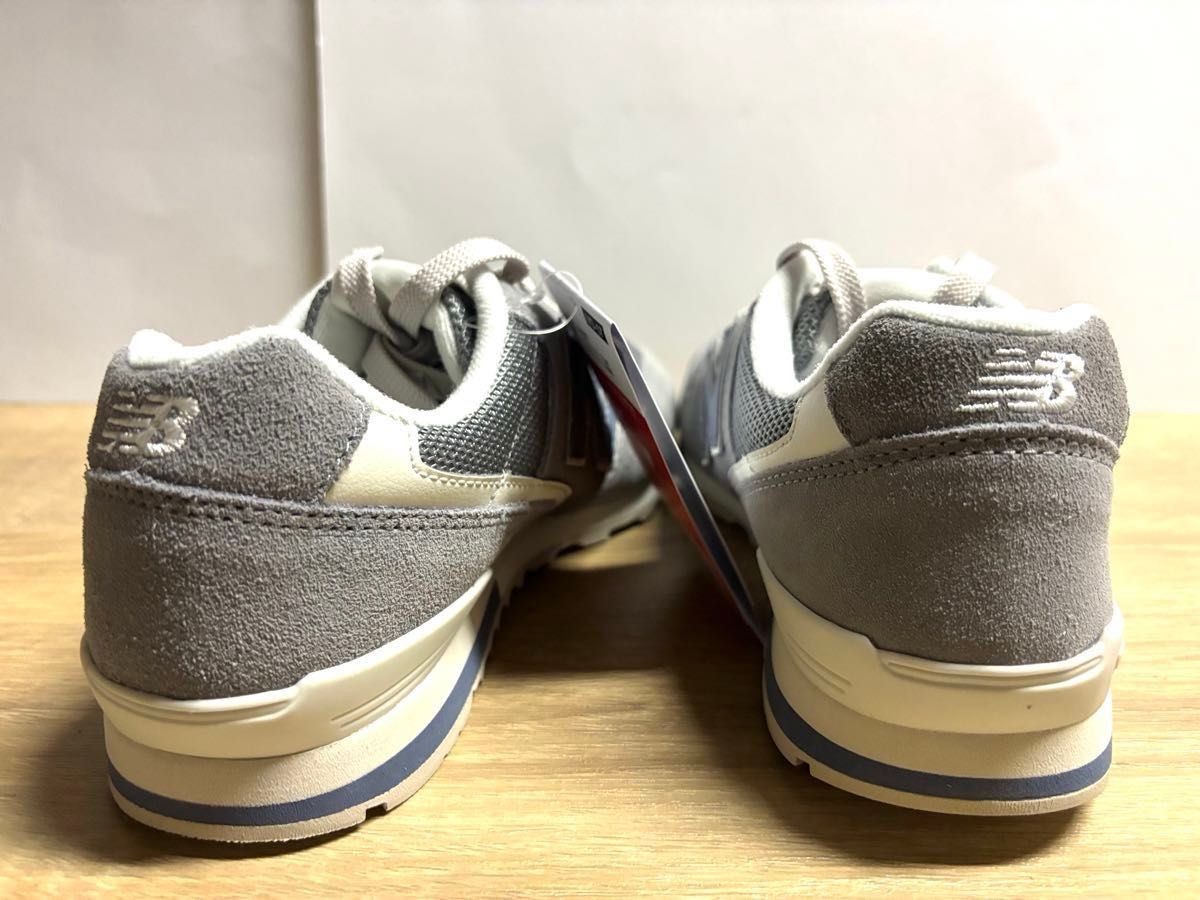 未使用 23cm D ニューバランス WL996CZ2 ライトグレー new balance