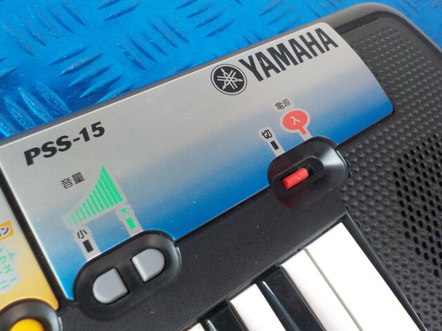 TIN*0 б/у YAMAHA PORTA SOUND PSS-15 клавиатура музыка . период фортепьяно композиция 6-3/29(.)