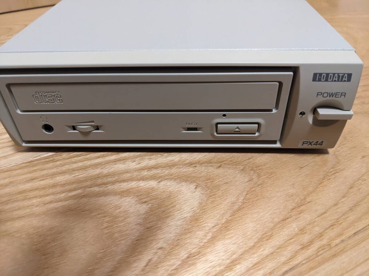 アイ・オー・データ SCSI接続 CD-ROMドライブ CDG-PX44 動作未確認 ジャンク I/O DATA の画像1