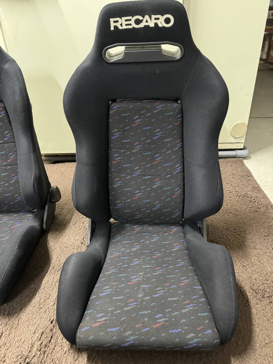 ◆RECARO◆レカロ SR-3 ルマンカラー 2脚セット 中古の画像3