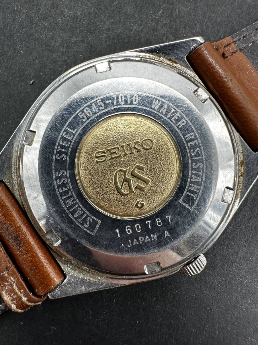H5233 SEIKO グランドセイコー GS HI-BEAT 5645-7010 腕時計の画像4