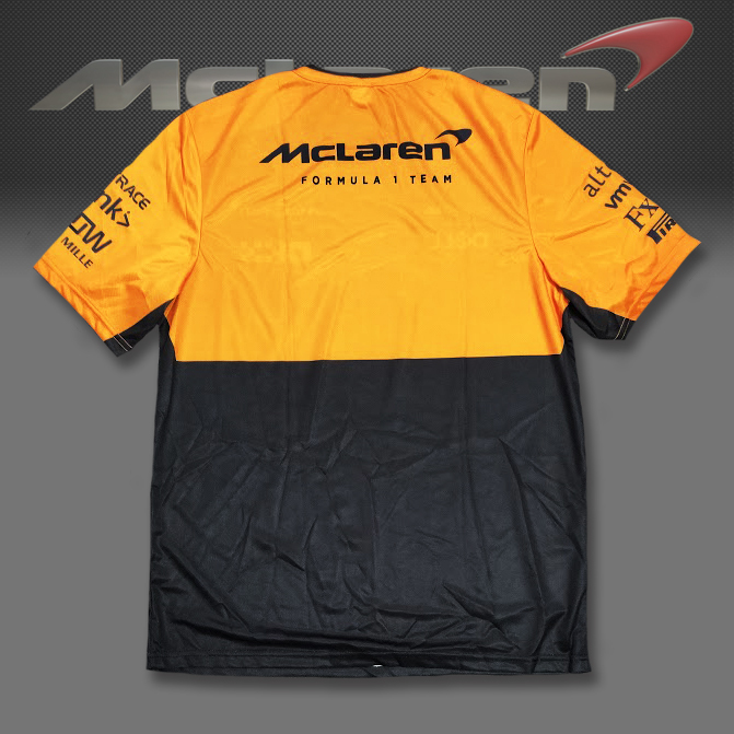 【Mサイズ】マクラーレン F1チーム 2024 レプリカ Tシャツ ノリス ピアストリ アパレルの画像5