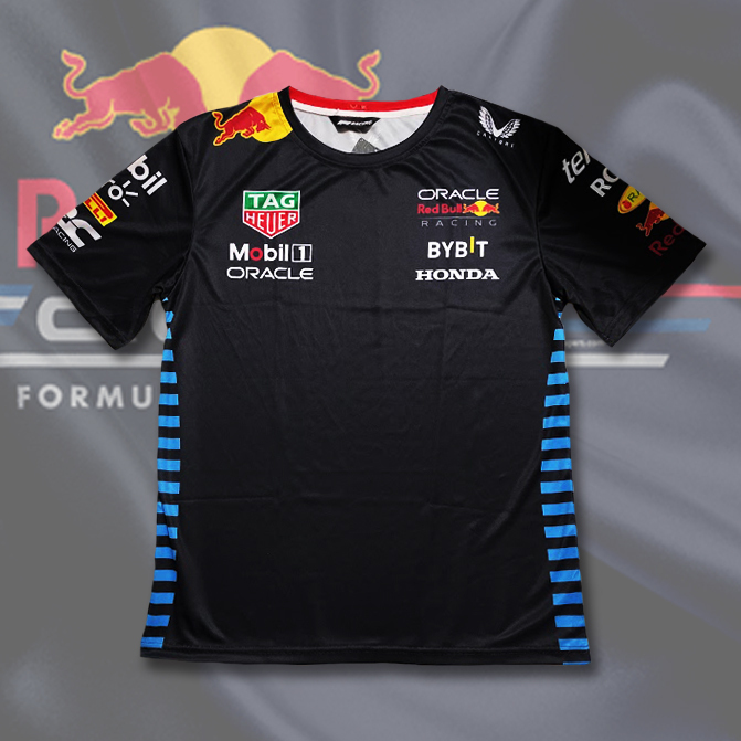 【XLサイズ】オラクル レッドブル F1チーム 2024 レプリカTシャツ フェルスタッペン ペレス アパレルの画像4