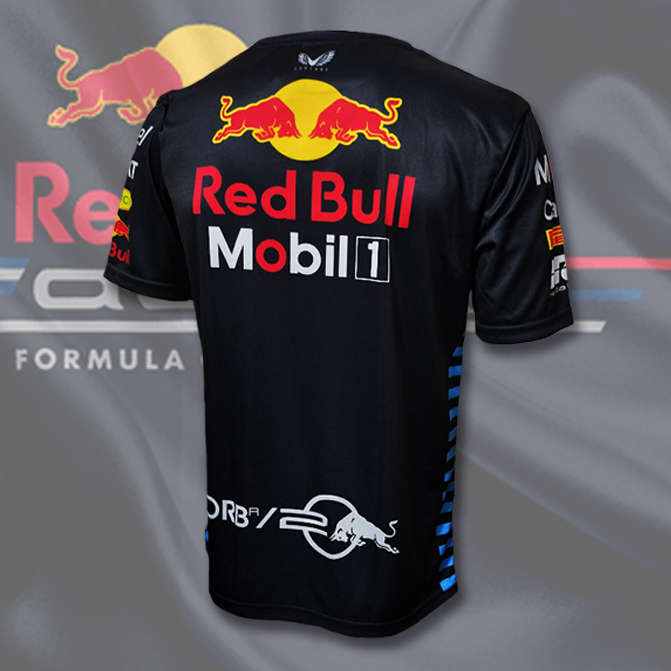 【XLサイズ】オラクル レッドブル F1チーム 2024 レプリカTシャツ フェルスタッペン ペレス アパレルの画像3