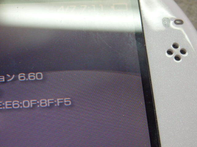 通電確認済み 本体 SONY PSP GO PSP-N1000 ホワイト 白 内臓ゲーム プレイ確認 /無_画像4