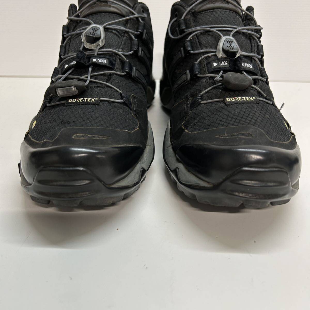 C239 adidas Adidas TERREX FAST R GTX мужской походная обувь GORE-TEX Gore-Tex US8 26cm черный 