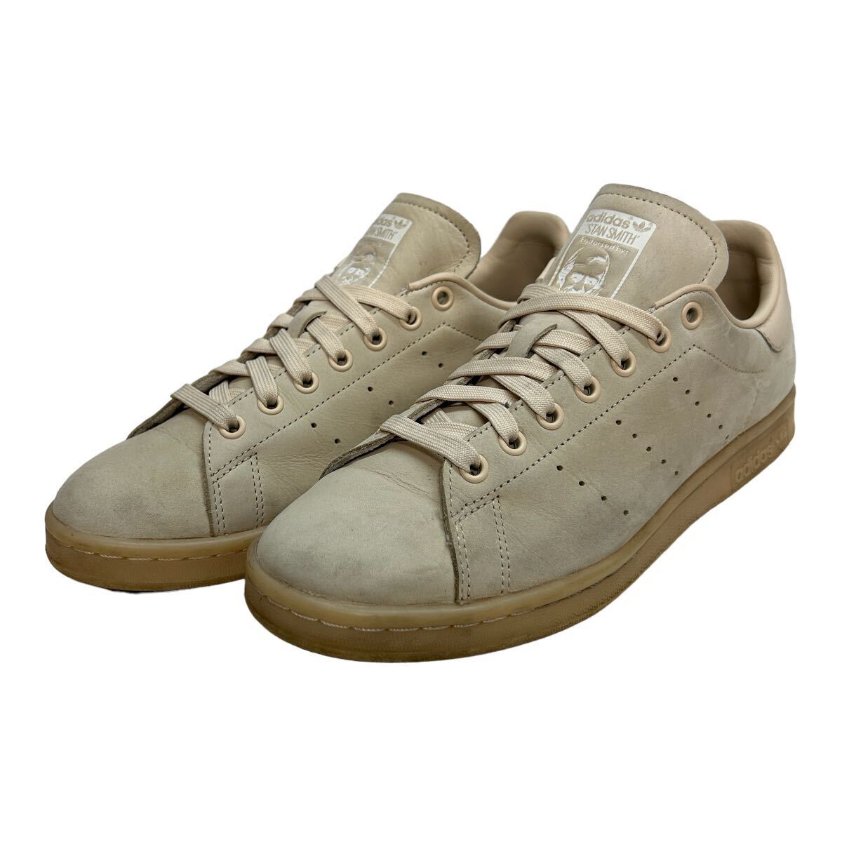 C424B adidas Adidas STAN SMITH Stansmith men's low cut sneakers US8.5 26.5cm beige n back style box attaching 