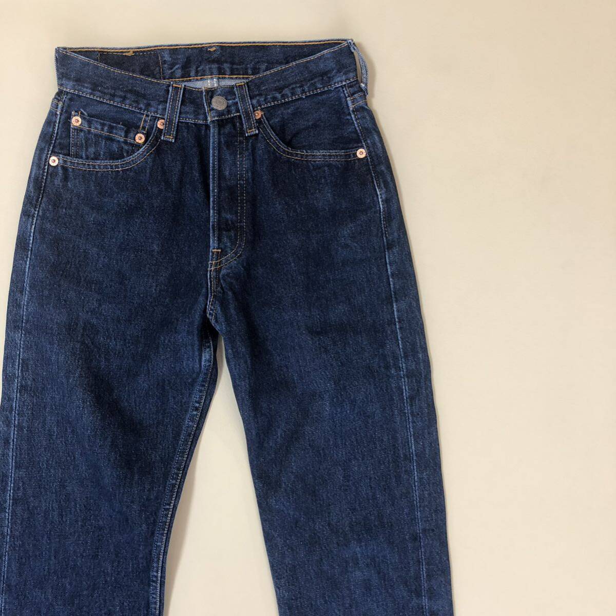 希少！濃紺！W26 90sアメリカ製 LEVI'S 501 リーバイス P34