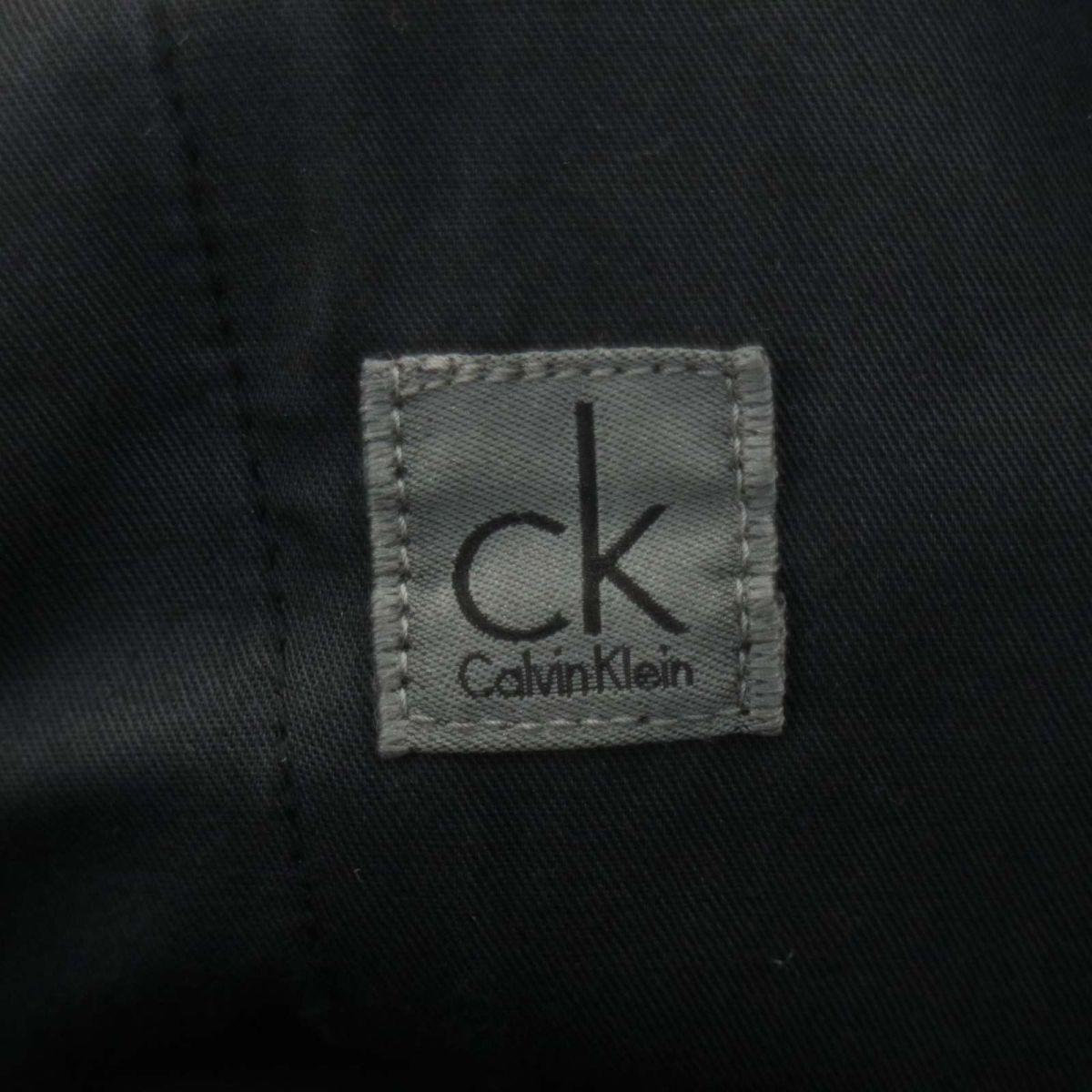 CK Calvin Klein カルバンクライン 通年 ストレッチ★ ストレート ワーク パンツ Sz.33 メンズ 日本製 A4B01000_2#Rの画像7