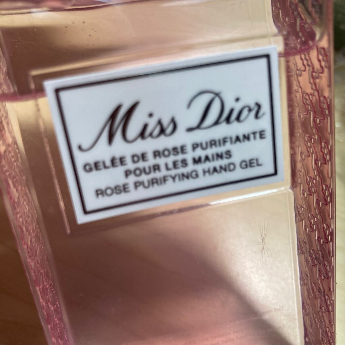 ミスディオール ハンドジェル ハンドローション 100ml Miss Dior ハンドケア クリスチャンディオール 化粧品 スキンケア ローズ レディース_画像3