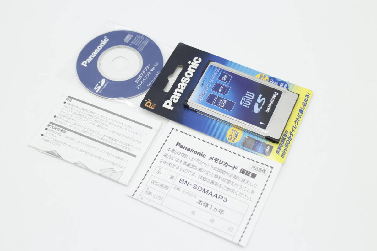 [S-TN 667] Panasonic SＤマルチＰＣカードアダプター BN-SDMAAP3_画像3