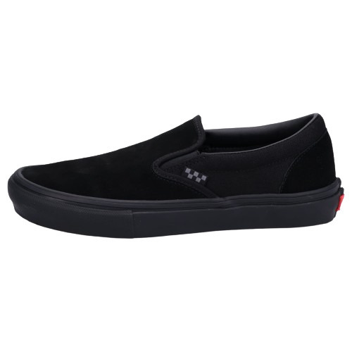 新品☆即決 VANS バンス SKATE SLIP-ON スケートスリッポン BLACK 黒スエード SIZE:US9.5(27.5cm) スリッポンプロ slip-on proの画像2