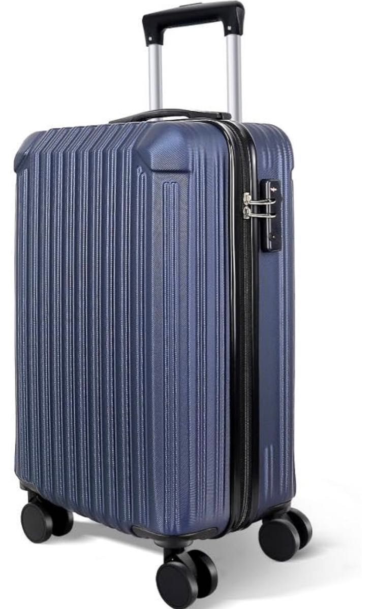 スーツケース　新品　ネイビー　軽量　TSA