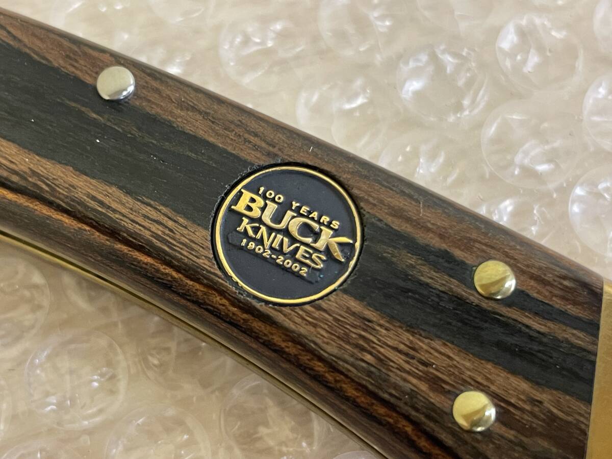 BUCK KNIVES/バック/FLD HUNTER/100YEARS/100周年/B110-00-0/CAT.9210/折りたたみナイフ/の画像7