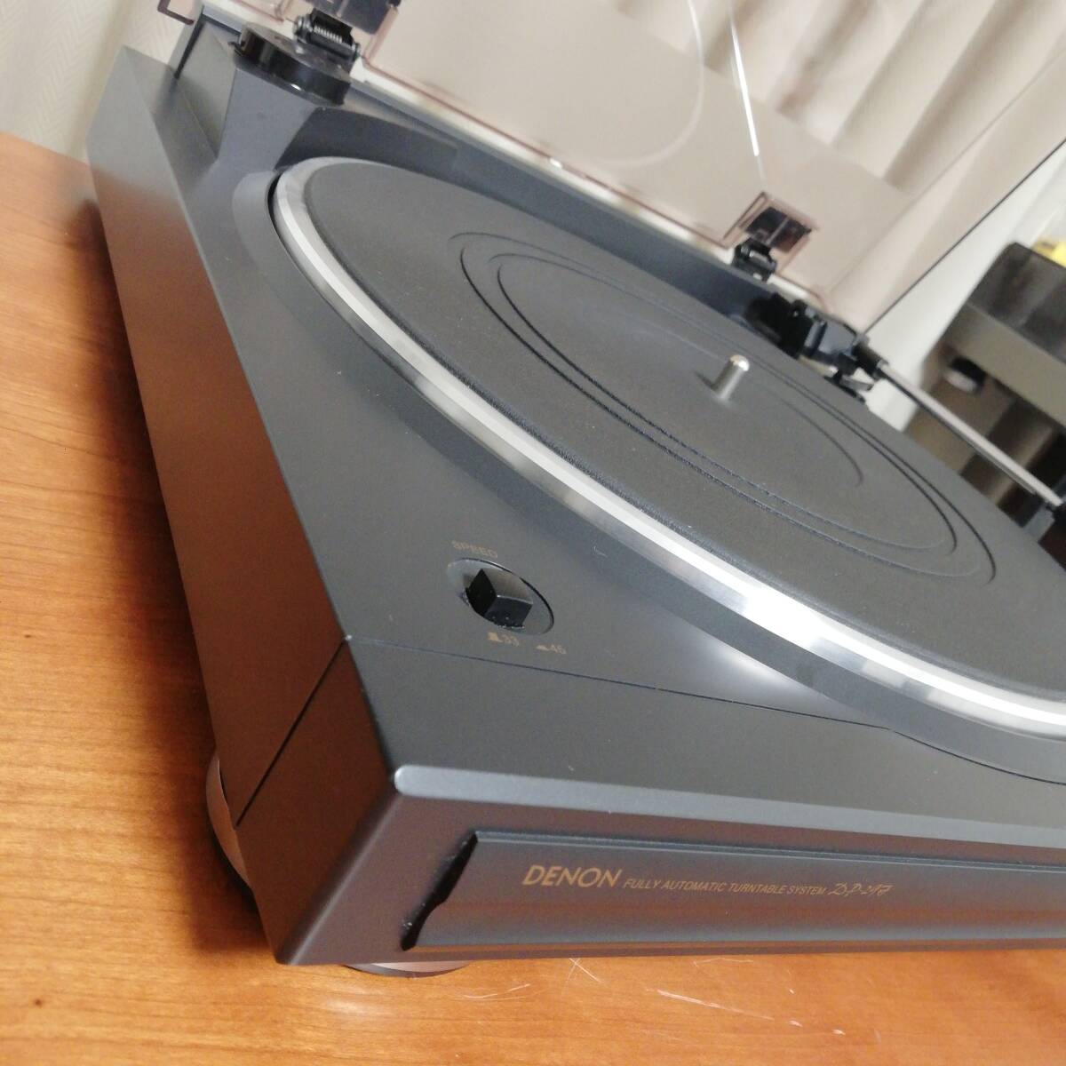 美品!!動作良好 DENON(デノン) DP-29F フォノイコライザー内臓フルオートベルトドライブレコードプレーヤー ピッチ調整済みの画像5