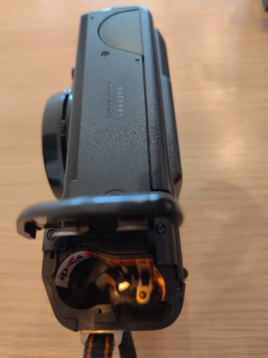 *3399 Canon Autoboy ⅡQUARTZ DATE フィルムカメラ 動作未確認 長期保管品の画像9