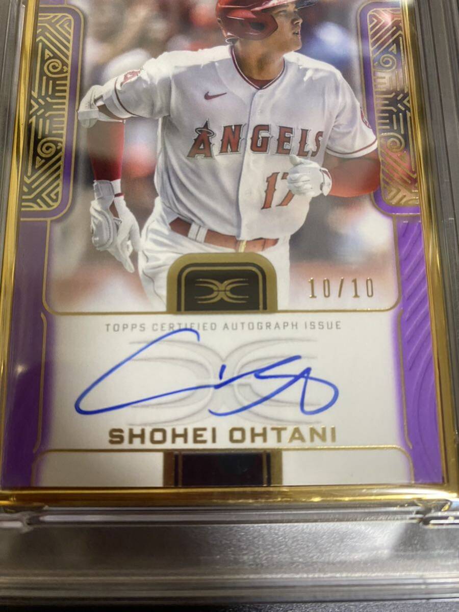 【PSA10】Topps MLB 2023 大谷翔平 直筆サインカード auto