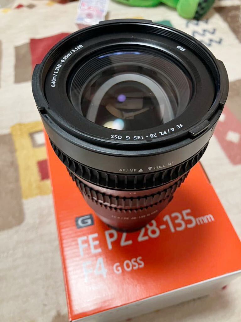 SONY FE PZ 28-135mm F4 G OSS フルサイズパワーズームレンズ 光学手ぶれ補正搭載 動画撮影に最適 美品の画像2