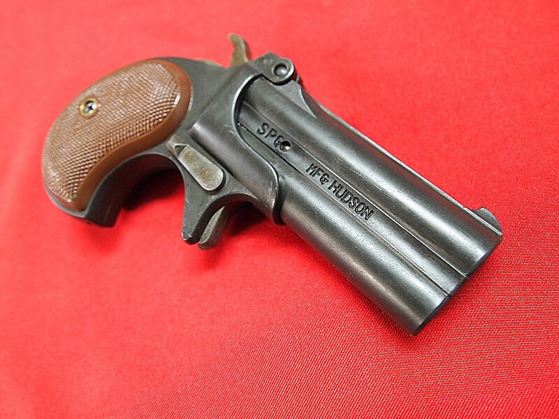 ハドソン モデルガン レミントン ダブルデリンジャー 発火式 HW 経年品 Remington W-DERRINGER HUDSON_画像8