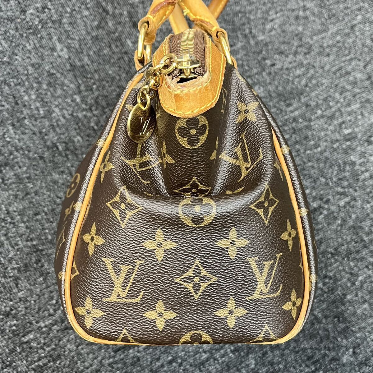 ★1円スタート★LOUISVUITTON ルイヴィトン ティボリPM ハンドバッグ M40143ブラウン 茶色 シリアルVI4028トートバッグの画像4