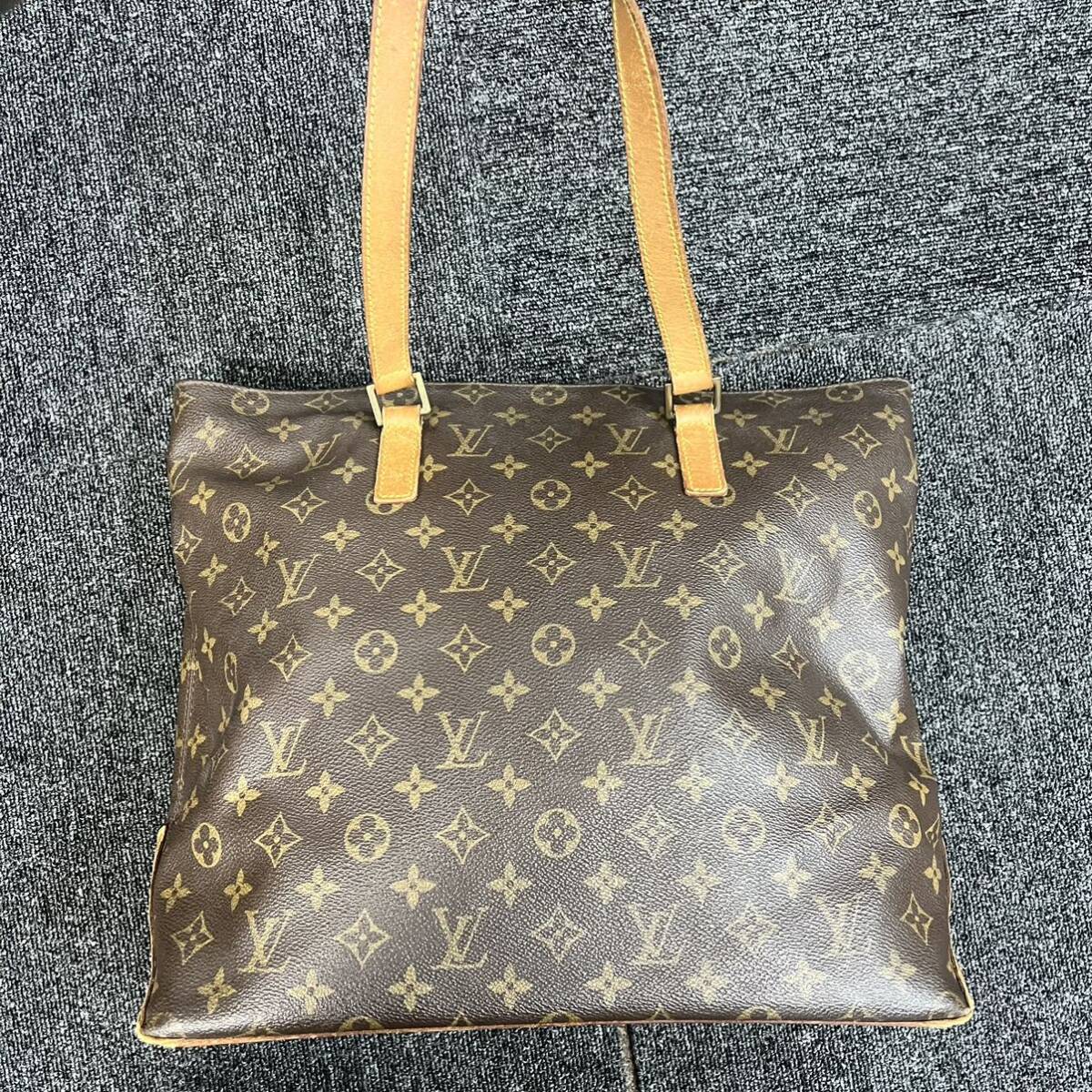 ★1円スタート★LOUIS VUITTON ルイヴィトン モノグラム カバメゾ M51151 シリアルTH0042トートバッグ ショルダーバッグ ブラウン_画像1