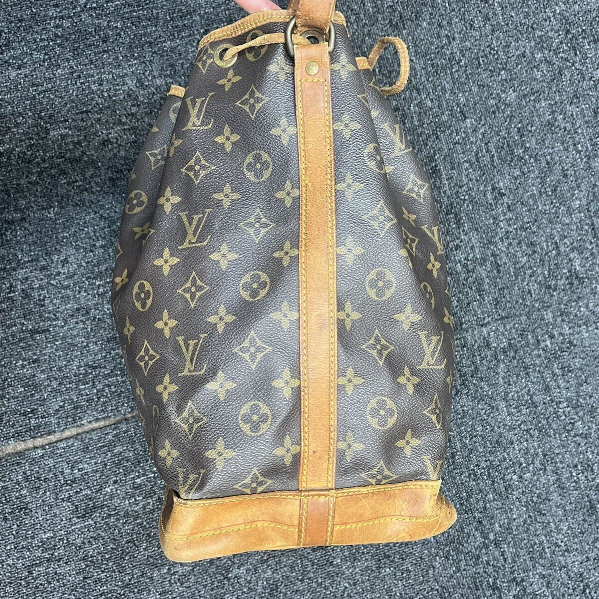 ★1円スタート★LOUIS VUITTON ルイヴィトン モノグラム ノエ M42224/シリアルA2 881巾着 ショルダーバッグ ワンショルダーバック_画像5