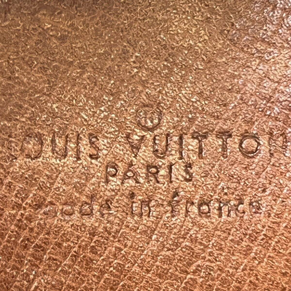 ★1円スタート★LOUIS VUITTON ルイヴィトン モノグラム ミニダヌーブ M45268ショルダーバッグ 斜め掛け ポシェット ブラウン 廃盤品の画像10