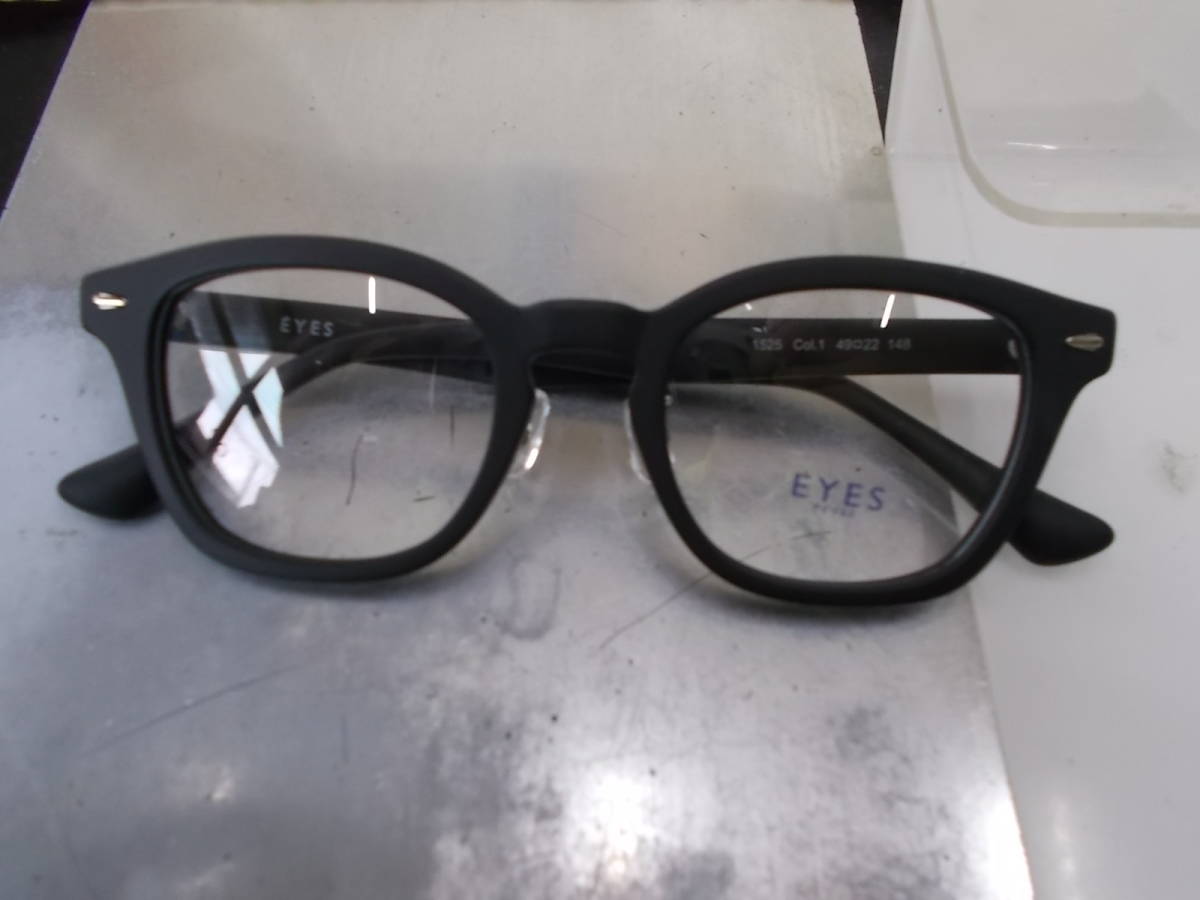 E'YES 超かっこいい ウェリントン 眼鏡フレーム 1525-1 お洒落 クラシカルデザイン 極厚 _画像1