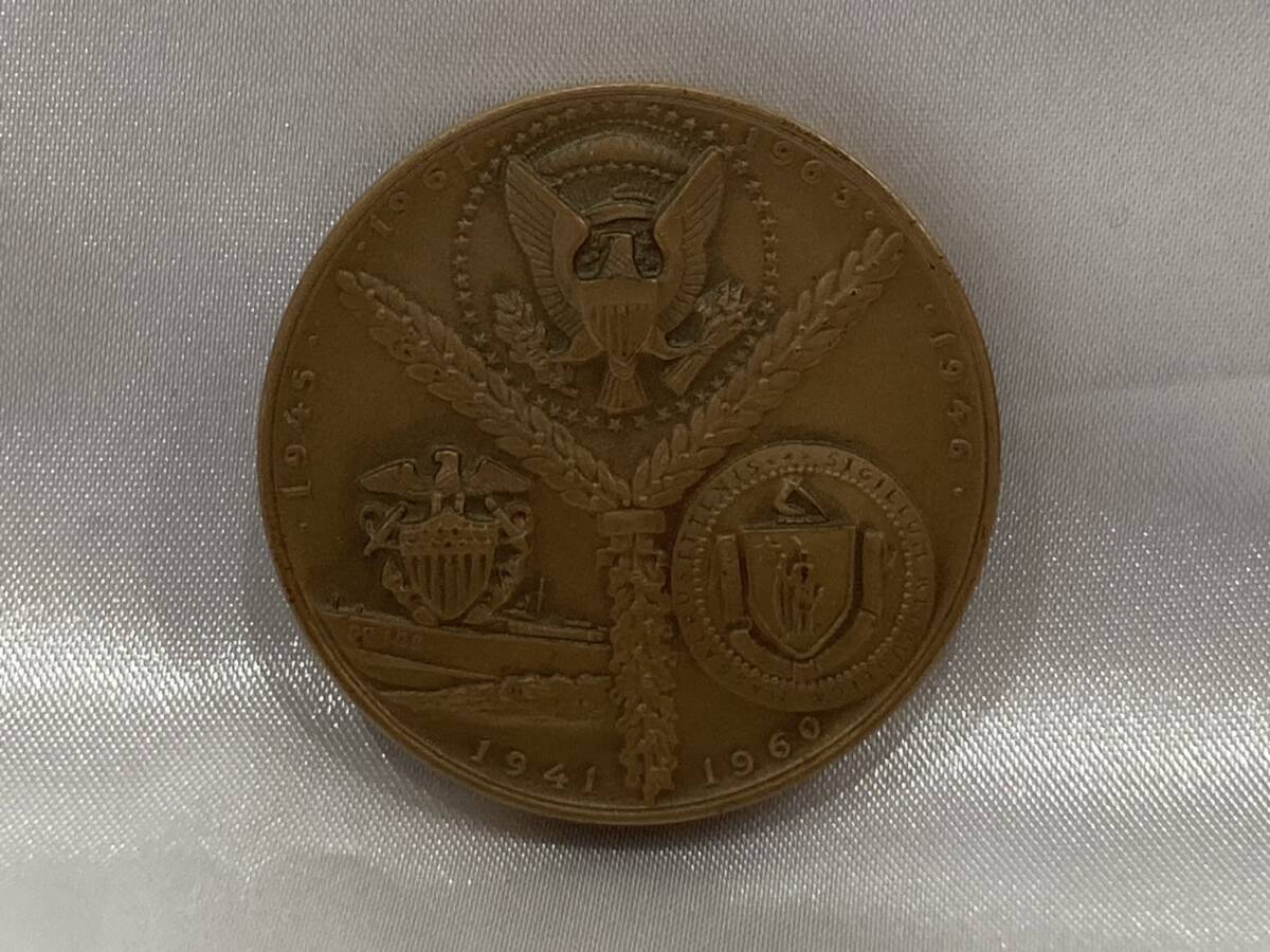 ケネディ大統領 メモリアルメダル 1枚 記念メダル JOHN FITZGERALD KENNEDY MEMORIAL MEDAL 1917-1963 重さ約33.5gの画像2