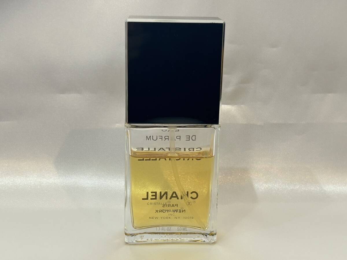 CHANEL CRISTALLE クリスタル 香水 50ml 残量約7割程度 スプレー シャネル オード パルファム_画像6