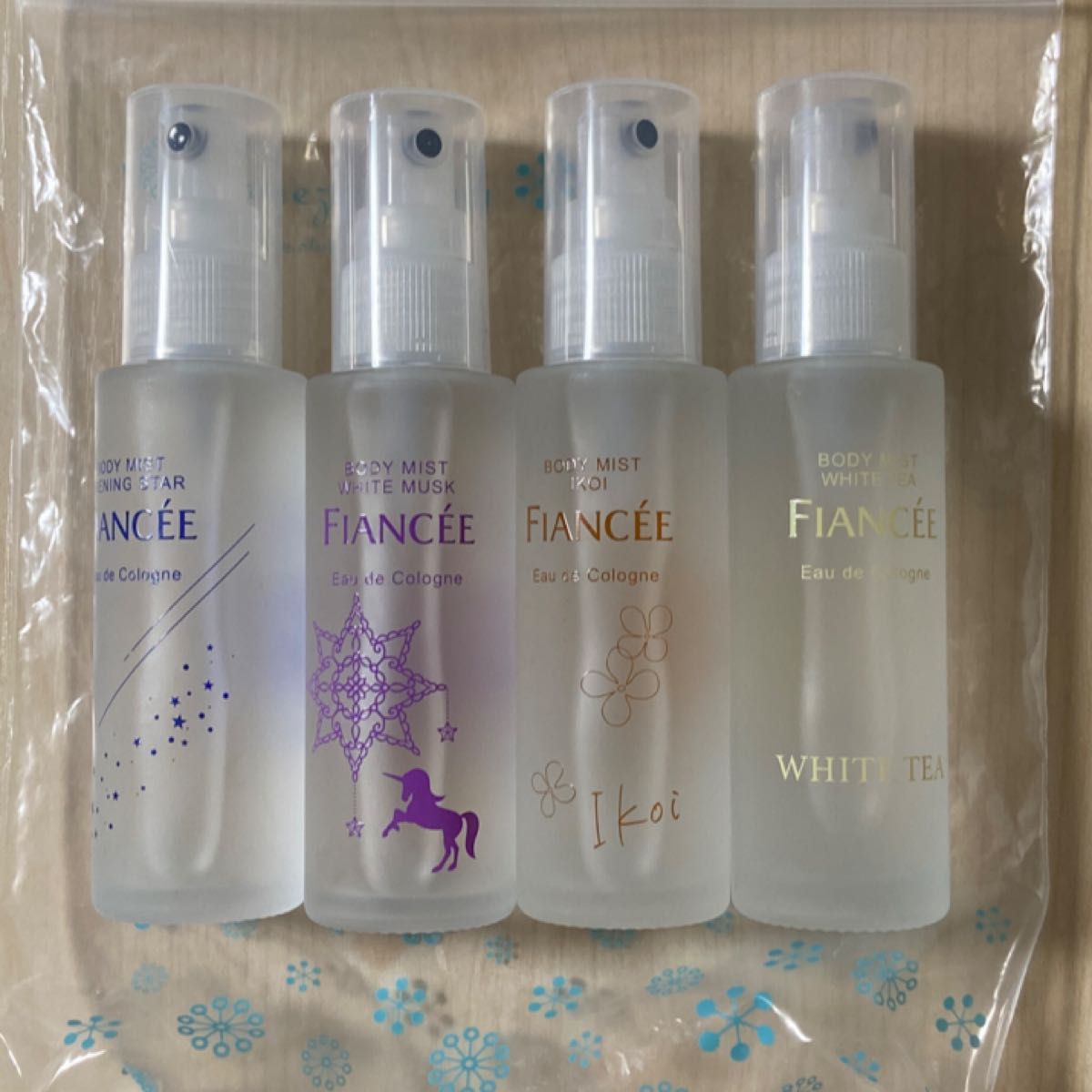 フィアンセ ボディミスト 50ml  4本セット