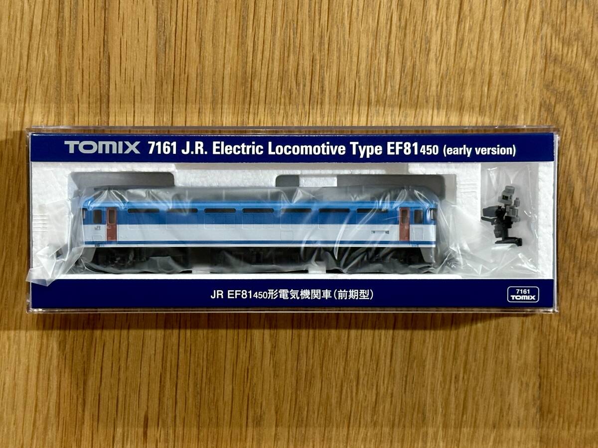 【未使用品・送料無料】TOMIX トミックス N 7161 JR EF81-450形電気機関車（前期型）_画像2