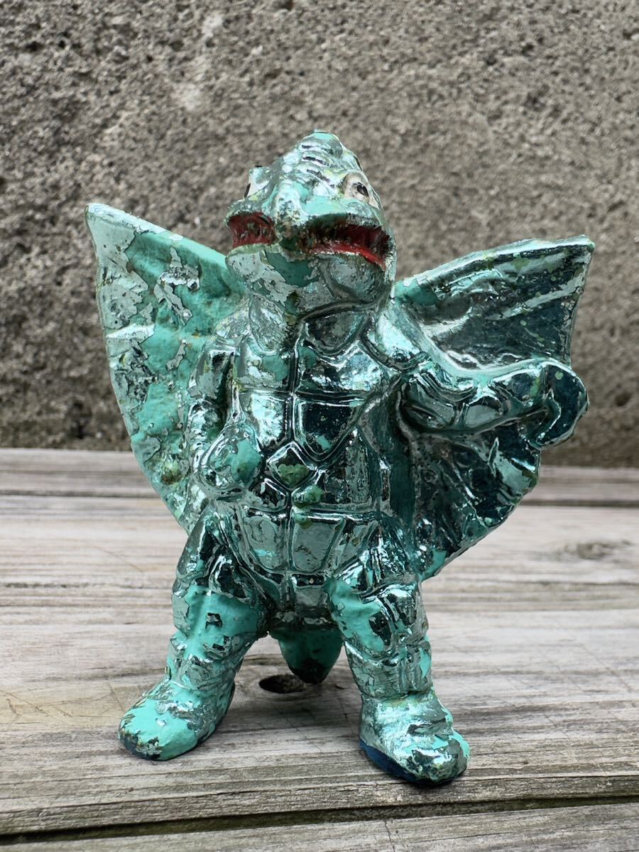 当時物 ウルトラ怪獣 ドラコ パチ怪獣 メッキ フィギュア 昭和 レトロ ビンテージ レトロソフビの画像1