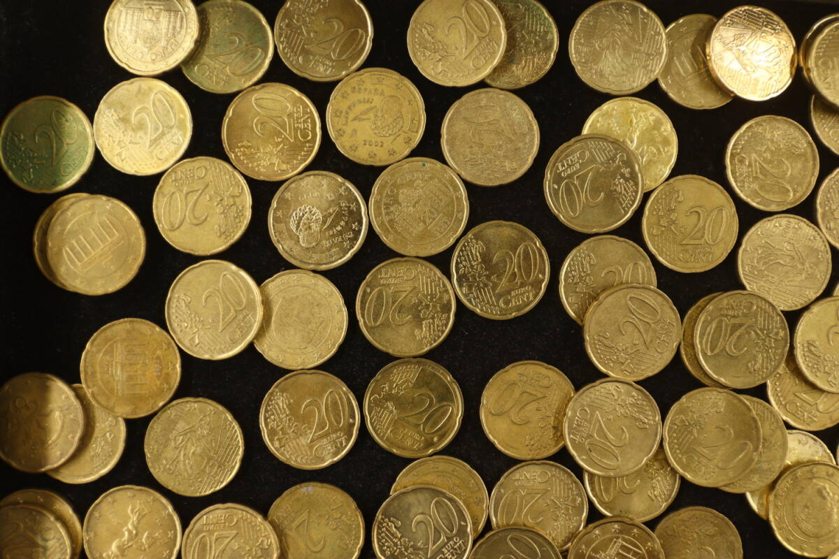 ユーロ 計359.6ユーロ まとめて おまとめ 大量 海外コイン 外国コイン 古銭 コイン 硬貨の画像2