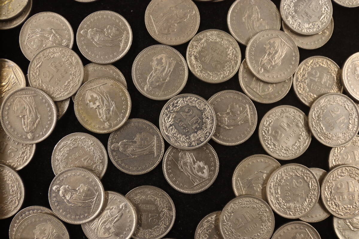 スイスフラン 計810フラン まとめて おまとめ 大量 フラン 海外コイン 外国コイン 古銭 コイン 硬貨