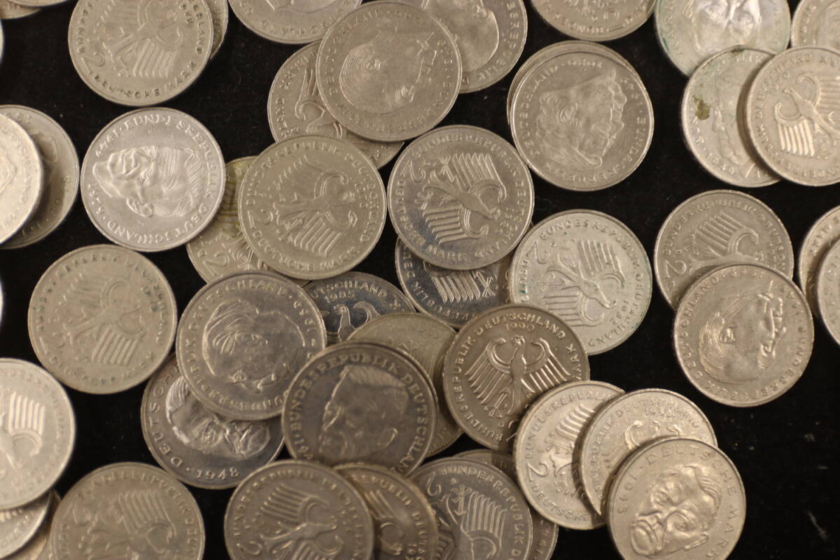 ドイツ マルク 計1068マルク まとめて おまとめ 大量 ドイツ硬貨 海外コイン 外国コイン 古銭 コイン 硬貨_画像3