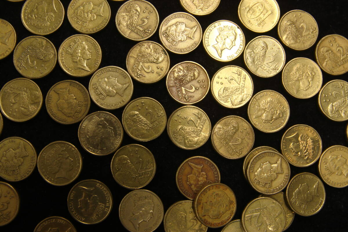 オーストラリア 317ドル まとめて おまとめ 大量 海外コイン 外国コイン 古銭 コイン 硬貨 ドル の画像5