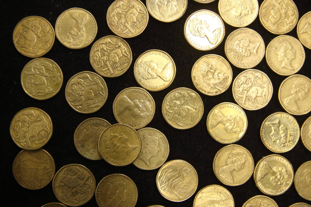 オーストラリア 317ドル まとめて おまとめ 大量 海外コイン 外国コイン 古銭 コイン 硬貨 ドル の画像2