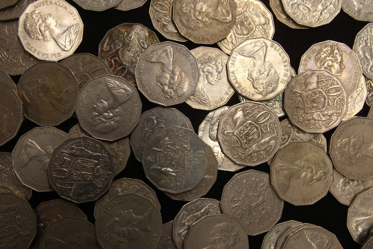 オーストラリア 317ドル まとめて おまとめ 大量 海外コイン 外国コイン 古銭 コイン 硬貨 ドル の画像7