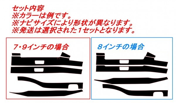 新型フィット　インパネラインＢ　４Ｄカーボン調　ブラック　車種別カット済みステッカー専門店ｆｚ　GR3 GR1 GR5_画像2