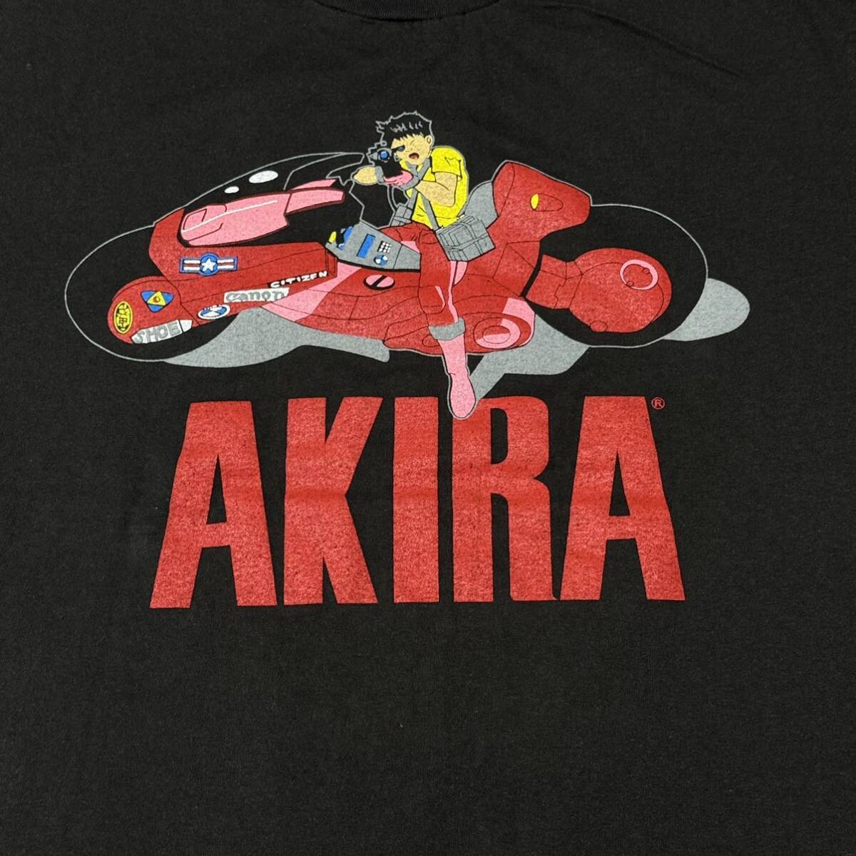AKIRA アキラ アニメ Tシャツ black XLの画像2