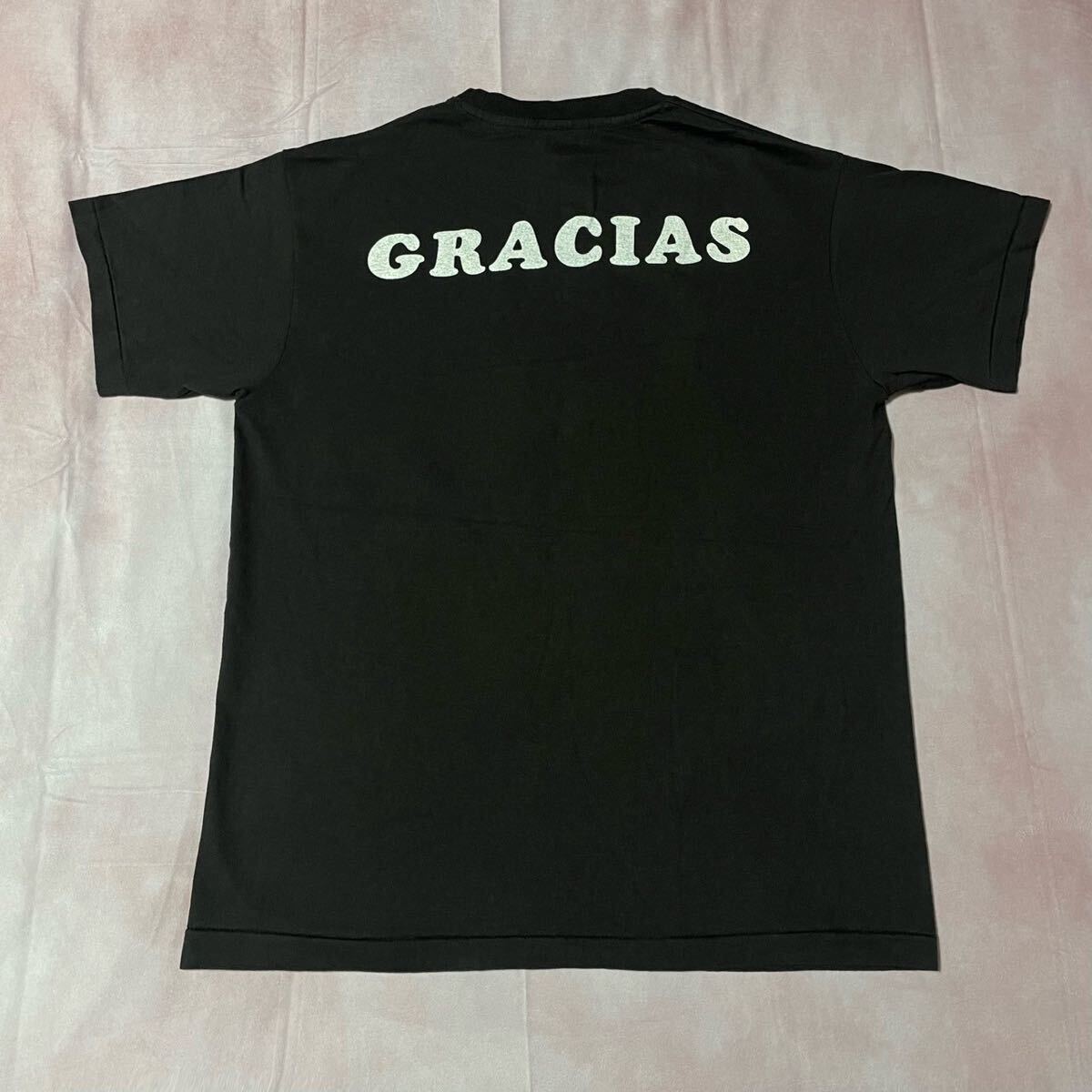 Sonic Youth ソニックユース Gracias black Tシャツ Lサイズの画像5