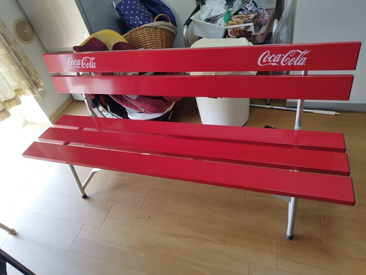 **[ unused, degree over ] Coca * Cola bench rare valuable rare Coca-Cola[ aluminium ]**