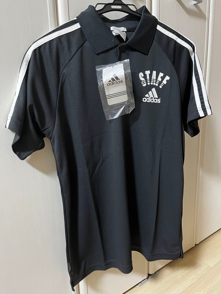 アディダス スタッフ ポロシャツ レア 希少 シャツ Tシャツ  adidas  半袖  半袖ポロシャツ クーポン スポーツ 